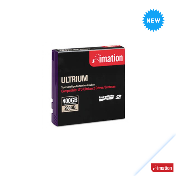 Imation Black Watch LTO 2 Ultrium 200/400GB Tape Data Cartridge