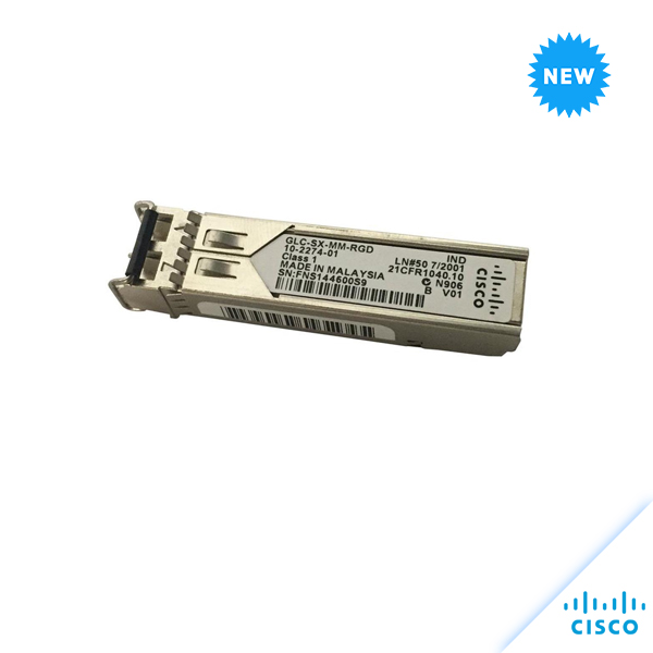 Cisco GLC-SX-MM-RGD 1000Mbps Multi-Mode Rugged SFP 10-2274-01