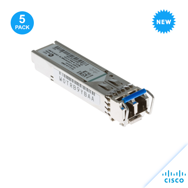 Cisco GLC-LH-SMD 1000BASE-LX/LH SFP 5 pack 10-2625-01