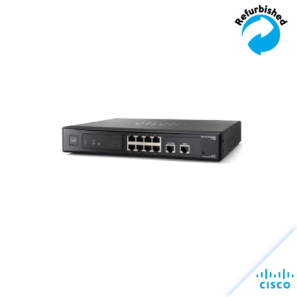 Cisco RV082 8-port 10/100 VPN Router- Dual WAN
