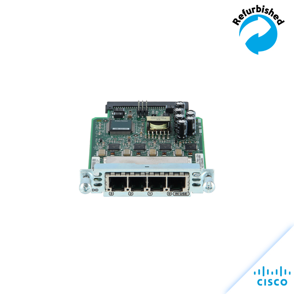 Cisco 4-Port FXS/DID Voice Interface Cards VIC-4FXS/DID