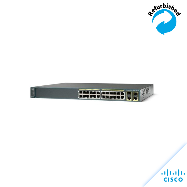 Cisco Catalyst 2960 24x10/100, 2xT LAN Base Image WS-C2960-24PC-S