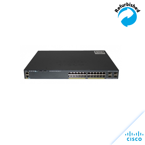 Bundel: Cisco Catalyst 2960X-24PS-L V02 & 1x C2960X-Stack Module WS-C2960X-24PS-L