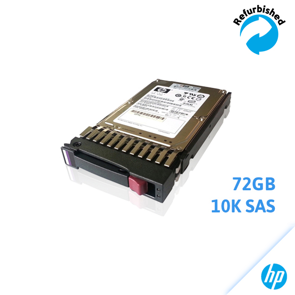 HP 72GB 2.5-inch SFF SAS 3Gb/s 10K RPM DG072A9BB7 /w Bracket