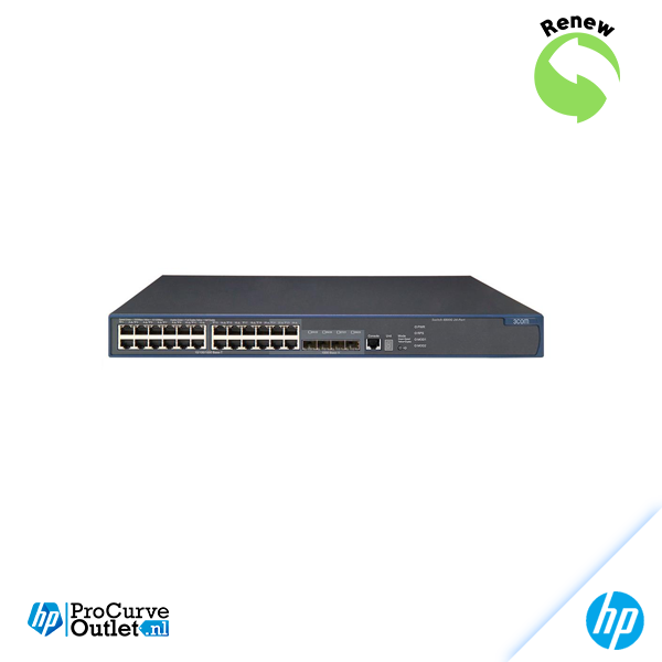RENEW HP E4800-24G Switch / 3COM 3CRS48G-24-91 in OVP