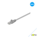 Goobay U/UTP Patch CAT6 kabel 2XRJ45 1.5MT Grijs 4040849955914