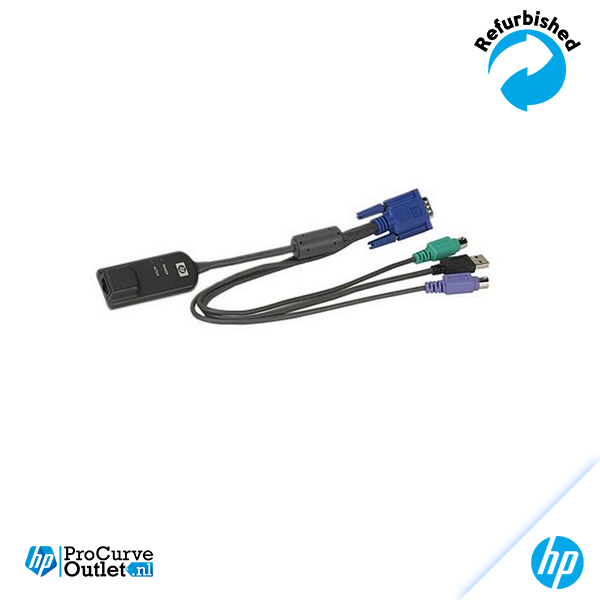 HP Virtual Media Interface Adapter VGA USB Ps2 console Kabel 520-439-502