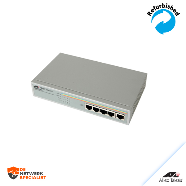 Allied Telesyn AT-FS705L 5-Port RJ45 10/100Mbps Network Ethernet Switch