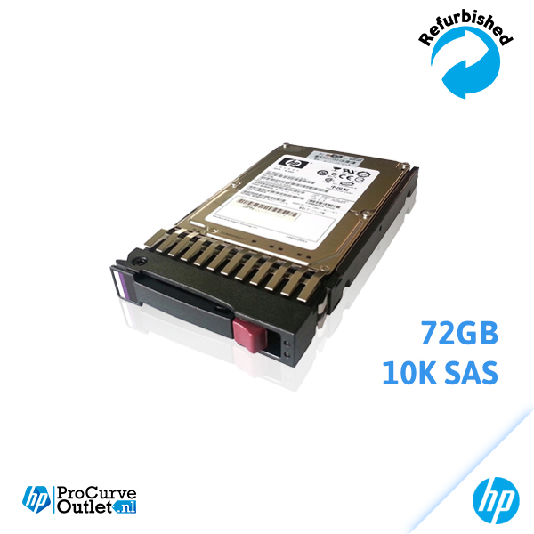 HP 72GB 10K SAS in Bracket DG072A8B54