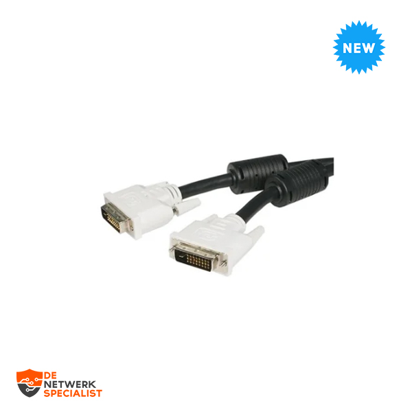 DVI Cable, Male to Male 2m DVIDDMM2M
