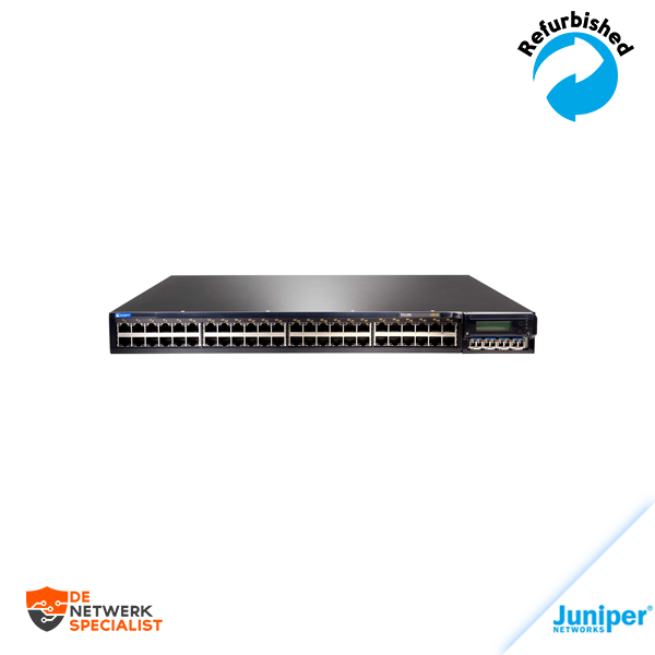 Juniper EX4200-48T Layer 3 Switch - 1 x Expansion Slot - 40 x 10/100/1000Base-T, 8 x 10/100/1000Base-T