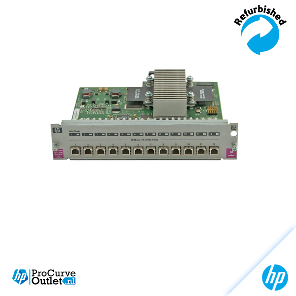 HP ProCurve Switch XL 12p 100-FX MTRJ Module J4852A