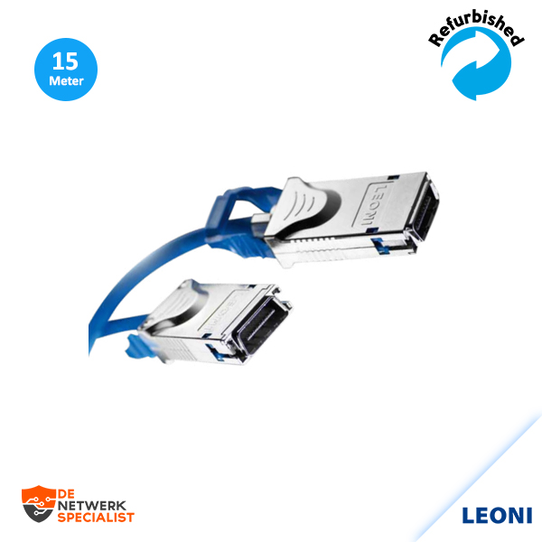 LEONI L45593-A151-B100 10GBaseCX4 Cable 15M