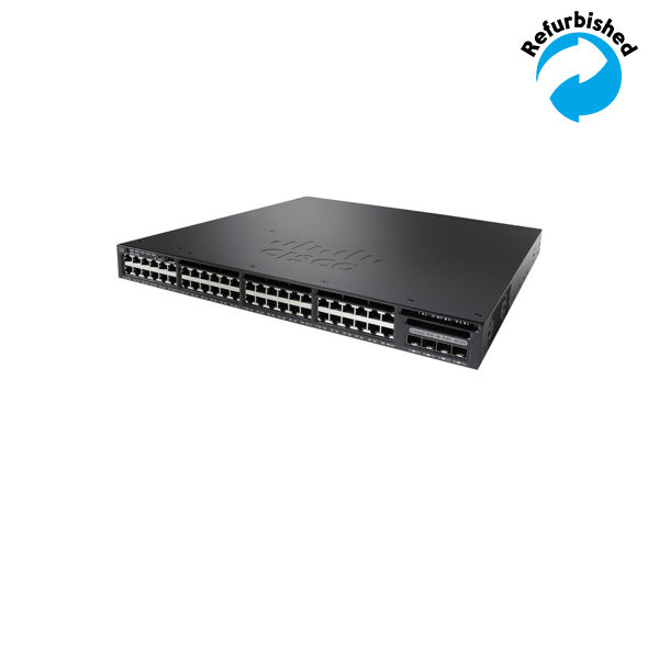 Cisco Catalyst Managed L3 Gigabit Ethernet WS-C3650-48FD-L