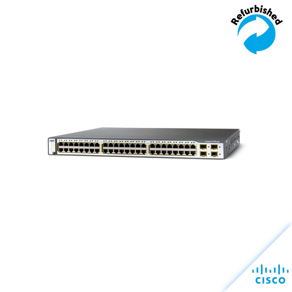Cisco Catalyst WS-C3750 48-port Layer 3 Switch WS-C3750-48PS-S