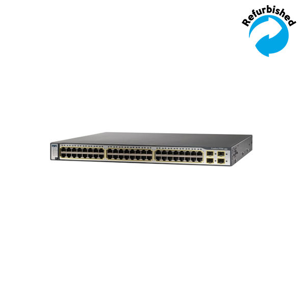 Cisco Catalyst 3750 10/100 48-Port SMI Switch WS-C3750-48TS-E