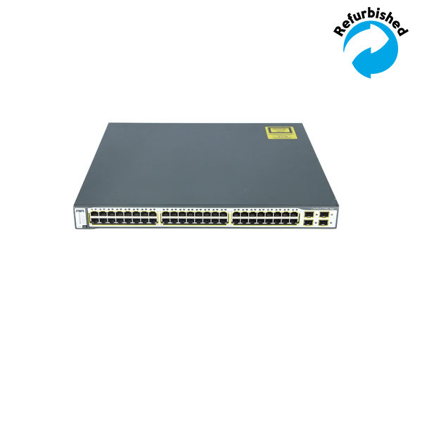 Cisco Catalyst 3750 48G,4xSFP,IPB Image WS-C3750G-48TS-S